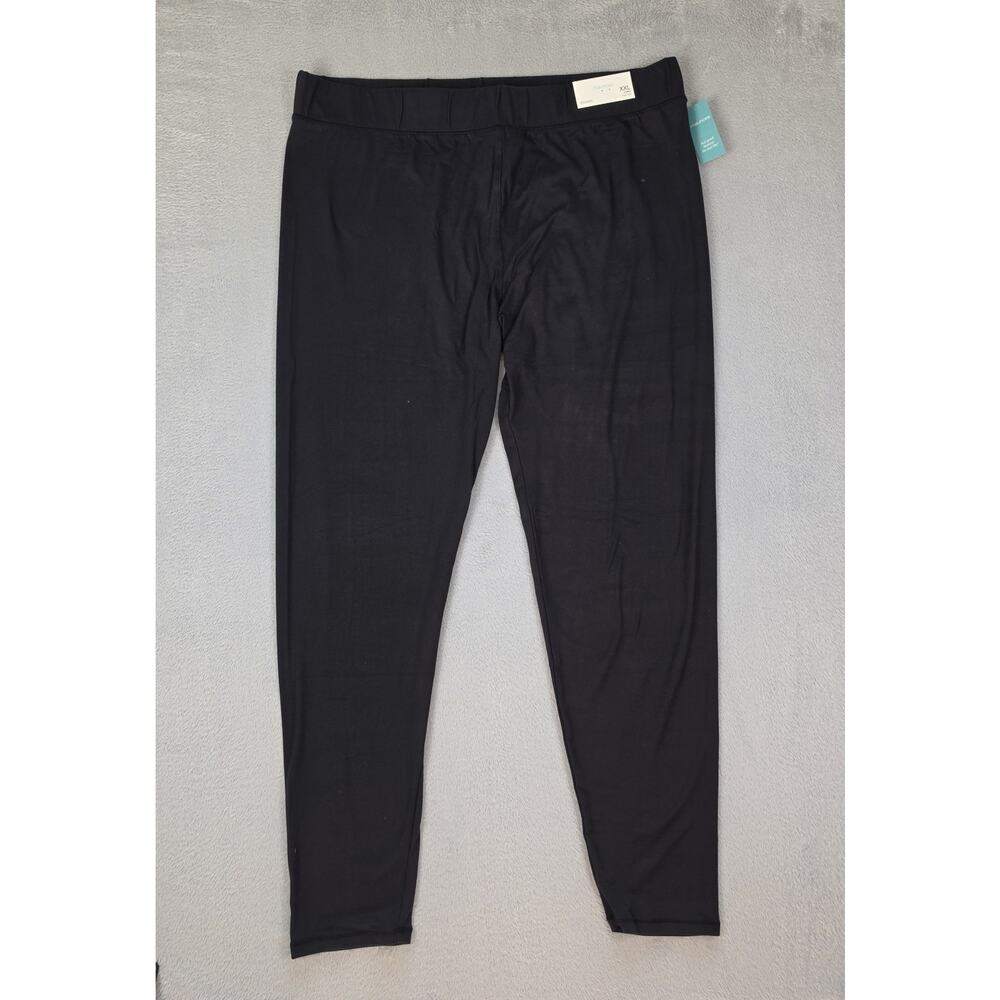 Maurices Women’s Black High Rise Leggings XXL Long Stretch Pull On NWT